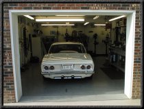 Click on the photo to learn more about Rick Norris' 1966 V8 Corvair Monza.