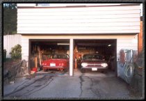 Click on the photo to learn more about the Thompsons' twin 1962 coupes.